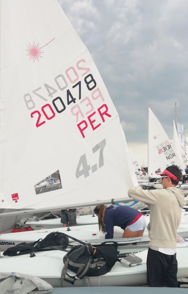 STEFANO VIALE obtuvo Medalla de Bronce en MUNDIAL DE LASER